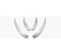 Car Styling Front Fog Light Trim Strip Lamp Eyebrow Cover Protector Decoration Accessories For Mercedes For Benz E Class W214 2024 +(Silver)