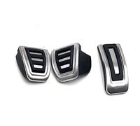 Car Styling Fuel Brake Pedal Cover Set, for Seat, Leon 5F MK3, for Skoda, for Octavia, A7, for Passat, B8, for Golf, 7, for ARTEON, RHD Auto Accessorie RHD Brake Pedal Cover(Black MANUAL 3PCS)