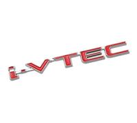 Car Styling Letters Logo Emblem for i-VTEC,Car Rear Trunk Badge Sticker Decal Exterior Decor,D