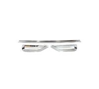 Car Styling Rear Bumper Fog Light Tail Lamp Frame Cover Trim Moulding Protector Decoration Accessories Compatible For Toyota Corolla 2019 +(Silver)