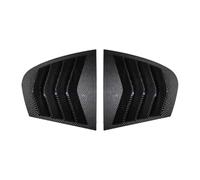 Car Styling Rear Window Louvers For E90 3 Series 320i 325i 320d 330i 335i 2005-2012 Rear Triangle Window Shade Spoiler(Carbon Look)