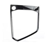 Car Styling Stainless Steel Cover Stickers Gear Shift Panel Interior Trim for VW for Tiguan L MK2 2016 2017 2018-2020 Interior Decal Trim(Hole Wire Draw Black)