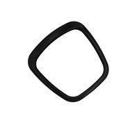 Car Styling Steering Wheel Center Badge Decoration Cover For A3 8P A4 B7 A5 A6 C6 A7 A8 Q5 Q7 Trim Ring Stickers UOEMCRTB(Style A)