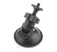 Car Suction Cup for Dash Cam Holder Vehicle Video Recorder on Windshield & DashBoard Mount with 360 Degree Angle View for Driving DVR Camera Camcorder GPS Action Camera(Black)