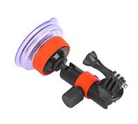 Car Suction Cup Mount, Convenient Quick Twistlock Durable Sports Camera Suction Cup Bracket,q 1/4 Inch Screw Interface Outdoor for Home
