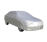 Car Summer Sunscreen Cover Dustproof Vehicle Protection for Indoor Outdoor Use Silver Gray