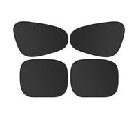 Car Sun Blinds 4-Layer Sun Protection Cover Electrostatic Curtains For Car Side Window Foldable Car Sun Shade 99.9% UV Ray Blocking Car Window Shades(Front-Rear 4pcs)