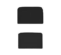 Car Sun Cover For XPeng G6 2025 2023 2024 Accessories Ice Crystal Sunroof Sunshade Roof Split Sun Shades Glass Roof Front Rear Skyline(2*Black Magic)