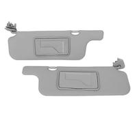 Car Sun Shade 1 Pair Sun Visor Assembly Gray Sun Blocking ABS Mirror For Toyota For Corolla E120 E130 2001 2007 Ninth Generation LHD Car Sun Visor Shade