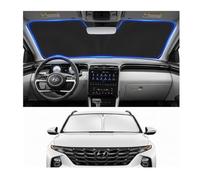 Car Sun Shade for 2022-2025 Hyundai Tucson Accessories Windshield Sunshade Cover Front Window Shade Custom Fit Tucson Sun Visor Protector Foldable Blocks UV Rays