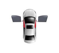 Car Sun Shade For Audi Q3 SUV F3 2018-2024 RSQ3,Front Rear Side Window Sunshades,Custom Magnetic Nylon Visor Curtain,AII-Black-2PCS-Front