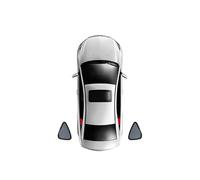 Car Sun Shade For BMW X3 F25 2010-2017 Magnetic Car Sunshade Shield Front Windshield Blind Curtain Rear Baby Side Window Sun Shade Visor(2PCs Train)