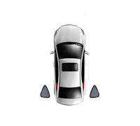 Car Sun Shade For Chevy For Holden For Captiva 7 2006-2018 Magnetic Car Sunshade Visor Front Windshield Curtain Rear Side Baby Window Sun Shade Automotive Sun Visor(2PCS Triangular)