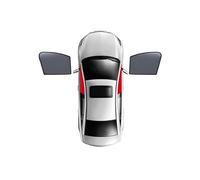 Car Sun Shade For Jazz For GK For Fit 2014-2020 Magnetic Car Sunshade Shield Front Windshield Curtain Rear Side Baby Seat Window Sun Visor(2PCS Front)