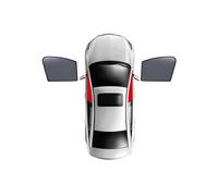 Car Sun Shade For Jazz For GK For Fit 2014-2020 Magnetic Car Sunshade Shield Front Windshield Curtain Rear Side Baby Seat Window Sun Visor(2PCS Front)
