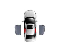 Car Sun Shade For Q7 4M 2016-2024 Magnetic Car Sunshade Front Windshield Curtain Cover Rear Side Sun Shade Visor Car Window Shades(2PCS Rear)