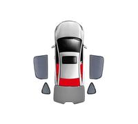 Car Sun Shade For Toyota For HARRIER 30 2003-2013 Magnetic Car Sunshade Visor Front Windshield Frame Curtain Rear Side Sun Shade Car Windscreen Sun Shade(5PCS Rear Train Back)