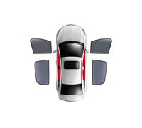 Car Sun Shade For Toyota For HARRIER 30 2003-2013 Magnetic Car Sunshade Visor Front Windshield Frame Curtain Rear Side Sun Shade Car Sun Visor(4PCSFront Rear)