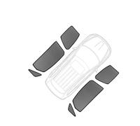 Car Sun Shade For VW For Atlas SE For Teramont 2017-2023 Magnetic Car Sunshade Front Windshield Curtain Rear Side Window Sun Shades Shield Magnetic Car Sunshades(6PCS Side Window)