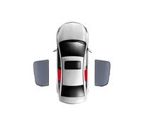 Car Sun Shade For VW For Tiguan For ALLSPACE For BW 2016-2024 Magnetic Car Sunshade Front Windshield Curtain Rear Side Baby Window Sun Shade Window Shades(2PCS Rear)