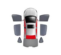 Car Sun Shade For VW For Tiguan For ALLSPACE For BW 2016-2024 Magnetic Car Sunshade Front Windshield Curtain Rear Side Baby Window Sun Shade Window Shades(7PCS)