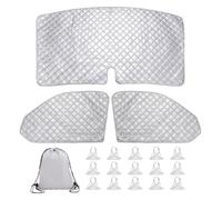 Car Sun Shade For VW T5 T6 3PieceS Sunshade Windscreen Protection Set Automobiles And Spare 1 Set Internal Thermal Blind Window Cover Set Window Sunshade