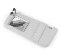 Car Sun Shade Gray Sun Visor Left Driver And Right Passenger Side For Toyota For Camry 2007-2011 With Mirror And Light 74320-06800-B0 74310-06770-B0 Sun Visor Shade(Driver side left)