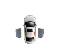 Car Sun Shade Magnetic Car SunShade Shield Front Windshield Curtain Rear Side Window Mesh Sun Shade Visor For Suzuki For Swift A2L 2018-2024 Window Sunshade(2Piece Rear)