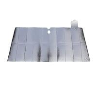Car Sun Shade, MASO Aluminum Foil Bubble Car Windshield Sun Shade, Universal Folding Foil Sun Shade Car Van Windscreen, Sun Block Folding Sunscreen Heat Insulation Storage Front Sun Visor