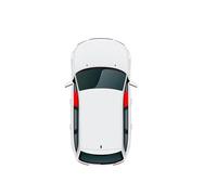Car Sun Shade Sunshade Shield For Skoda For Kodiaq 2016-2024 Curtain Mesh Front Windshield Blackout Curtains Rear Seat Window Sun Shade Window Sunshade(Front window 2Piece)