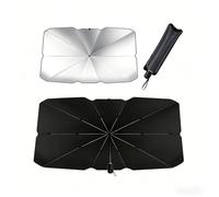 Car Sun Shade Windshield Foldable for Mercedes-Benz GLE SUV(2018-2021),Compact and portable, UV-protective and heat-insulating, space-saving, easy to store, enhancing the driving experience