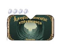 Car Sun Shade Windshield Magical Journey Through The Enchanted Tunnel Car Windshield Sunshade Car Visor Extender Sun Blocker Car Window Shade(70x130cm)