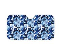 Car Sun Shade Windshield, Sunshade for Car Windshield, Windshield Sun Shade Evil Eye A