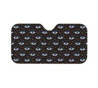 Car Sun Shade Windshield, Sunshade for Car Windshield, Windshield Sun Shade Starry Sky Evil Eye
