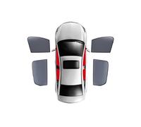 Car Sun Shades For Alfa For Romeo For Stelvio 2016-2024 Magnetic Car Sunshade Shield Front Windshield Curtain Rear Side Window Sun Shade Visor Car Window Shades(4PCS Front Rear)