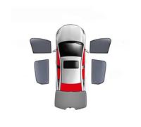 Car Sun Shades For Nissan For TIIDA For Hatchback For PULSAR C12 2013-2018 Car Magnetic Front Windshield Rear Side Window Sun Shade Car Curtains(5PCS Front Rear Back)