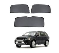 Car Sun Shades for Side Rear Window Magnetic Curtain for Volvo XC90 2002-2014 XC 90 Sunshade for Baby Kids Sunscreen Privacy Protector Sun Protection Accessories,3pcs- Rear door window