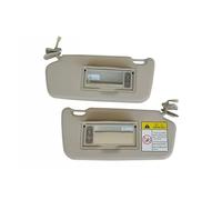 Car Sun Visor Assembly For DFM For DFSK For Glory 580 Auto Inner Sunvisor Sun Visor Sun Shade With Mirror Light Beige(A pair)