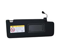 Car Sun Visor Assembly For VW For Tiguan For L For Touran For Kodiaq 2017-2024 Interior Black Sun Visor Sun Shield Panel Makeup Mirror With Cable 5TD857551 5TD857552 Left Right Sun Visor(Black Right)
