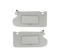 Car Sun Visor Beige Grey Left Right Side Driver Side Passenger Side Compatible For Nissan Altima 2013 2014 2015 2016 2017 2018(A Pair Of Grey)