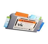 Car Sun Visor Card Holder - Car Sun Visor Card Holder | Auto Cards Storage Pouch, Compact and Adhesive Visorr Cards Inserter for Regular Highway and Bank