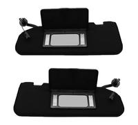 Car Sun Visor Compatible For Chevy Corvette C6 2005 2006 2007 2008 2009 2010 2011 2012 2013 Replaces Chevrolet Sunvisors 23142243 23142245(Black 1 Pair)