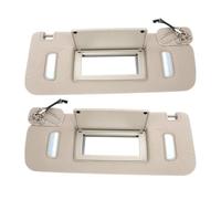Car Sun Visor Driver Copilot Sun Shield Left Right Sunshade For Cadillac For Escalade 2007 2008 2009 2010 2011 2012 2013 2014 CFCKHPTHAZ(1 Pair)