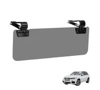 Car Sun Visor Extender, 2 in 1 Day Night Anti-glare Double-Clip 180° Flip Sunshade Extension Sun Blocker UV Protection for Car SUV Van Truck Front Seat Driver Or Passenger