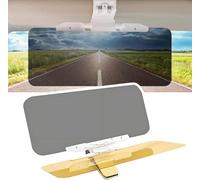 Car Sun Visor Extender for BMW X6 X6M E71 E72 F16 F96 G06 30i 30d 40i 40d M50i X6M, 2 in 1 Anti Glare Anti-UV Block Adjustable HD Sun Visor Interior Accessories