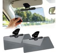 Car Sun Visor Extender for Toyota RAV4 XA20 XA30 XA40 XA50 2000-2026, Anti-Glare Windshield Sunshade Extension Polarized Side Window Sun Blocker Day Night 2 Pcs
