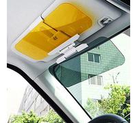 Car Sun Visor Extender - HD Day and Night Anti-Glare Shield With Tinted Lens for Windshield - Extendable Sunscreen Blocker