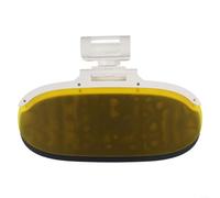 Car Sun Visor Extension 2 in 1 for Windshield Anti-Glare and Anti-Dazzle Protection, Polarized Day Night Shield with Brown/Yellow Tint, ABS+Acrylic(S)