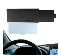 Car Sun Visor Extension, Polarised Visor Extension, Retractable Sun Protection with Zip for Vehicle Interior on Long Drives and Daily Use