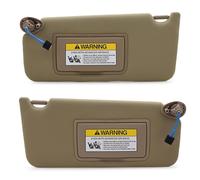 Car Sun Visor For Accord 2008 2009 2010 2011 2012 Left Right Driver Passenger Side Car Sun Visor(Beige Left and Right)